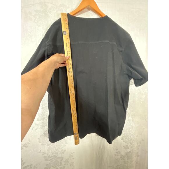 Carhartt Scrub Top 2X Black Rip Stop C16418 - Picture 11 of 11